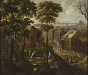 Novembre e Dicembre da Los doce meses del año (I Dodici Mesi dell